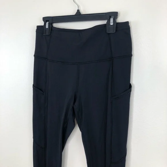Lululemon Fast & Free 7/8 Tight II *Nulux 25" Black size 6 - Picture 5 of 15